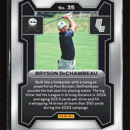 2024 Panini Prizm LIV Golf Bryson DeChambeau #35