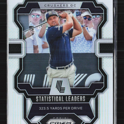 2024 Panini Prizm LIV Golf Bryson DeChambeau #97 Statistical Leaders