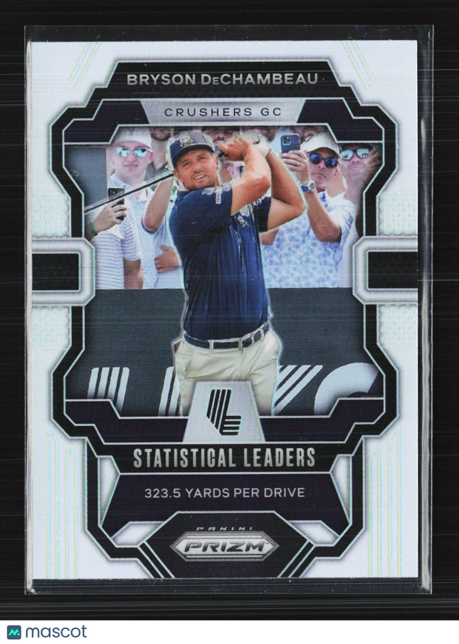 2024 Panini Prizm LIV Golf Bryson DeChambeau #97 Statistical Leaders