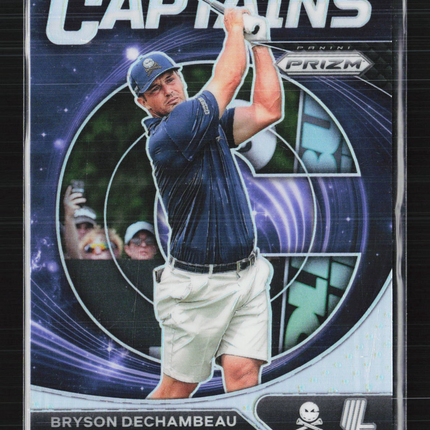 2024 Panini Prizm LIV Golf Captains Bryson DeChambeau #80 Captains