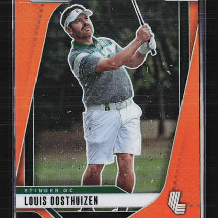 2025 Panini Prizm LIV Golf Louis Oosthuizen #11 Orange 24/75