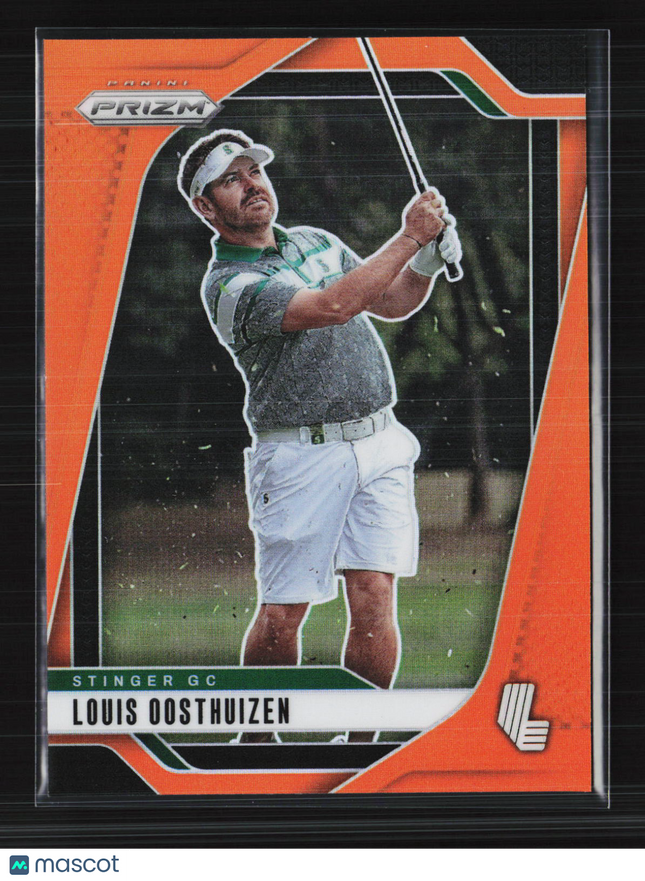2025 Panini Prizm LIV Golf Louis Oosthuizen #11 Orange 24/75