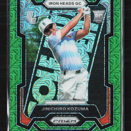 2024 Panini Prizm LIV Golf Jinichiro Kozuma #31 Green RC 49/54
