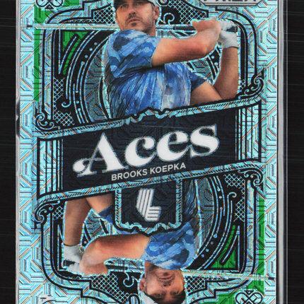 2024 Panini Prizm LIV Golf Aces Brooks Koepka #5 Teal Mojo 41/54