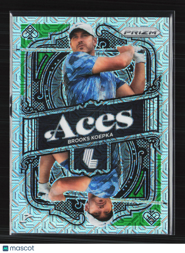 2024 Panini Prizm LIV Golf Aces Brooks Koepka #5 Teal Mojo 41/54