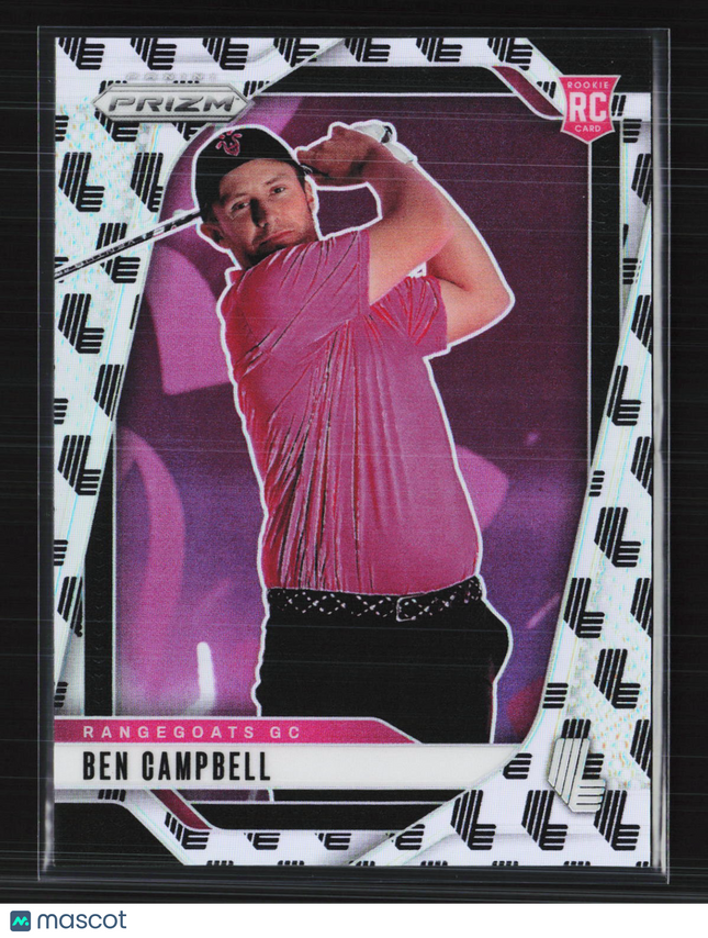 2025 Panini Prizm LIV Golf Ben Campbell #35 24/54 RC