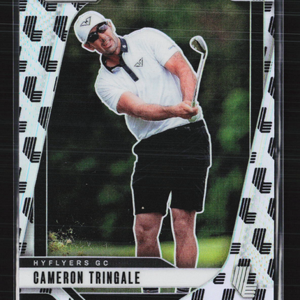 2025 Panini Prizm LIV Golf Cameron Tringale #51 White Black L-Pattern 45/54