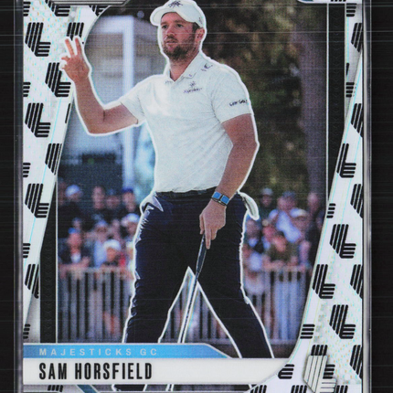 2025 Panini Prizm LIV Golf Sam Horsfield #13 Logo 29/54