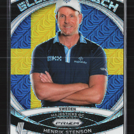 2024 Panini Prizm LIV Golf Global Reach Henrik Stenson #10 Blue 30/86