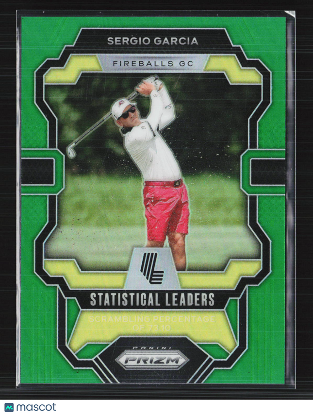 2024 Panini Prizm LIV Golf Sergio Garcia #91 Green 04/18