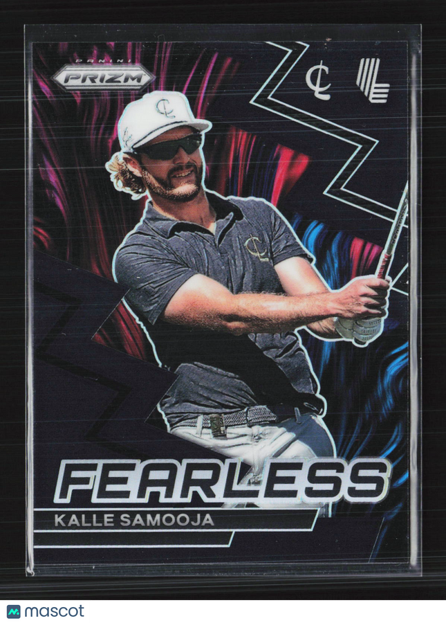 2024 Panini Prizm LIV Golf Fearless Kalle Samooja #6 Black 1 of 1