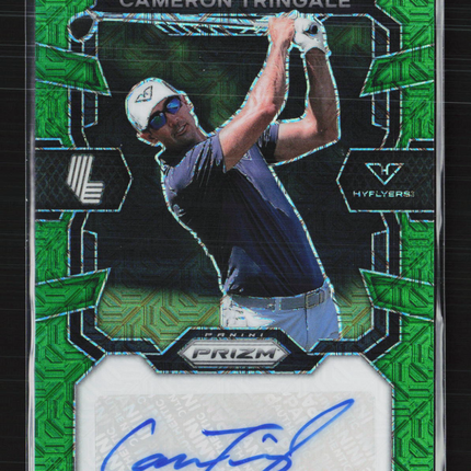 2024 Panini Prizm LIV Golf Cameron Tringale #SIG-CTR Green 26/54 Auto