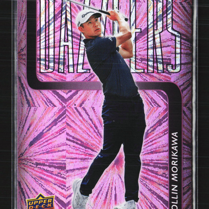 2026 Upper Deck Golf Dazzlers Collin Morikawa #DZ-5 Pink