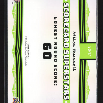 2026 Upper Deck Scorecard Superstars Miles Russell #SS-17