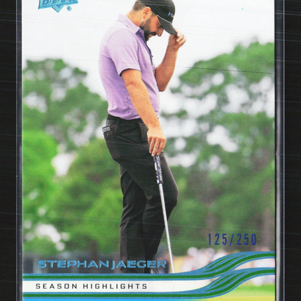 2024 Upper Deck Golf Deluxe Stephan Jaeger #70 125/250