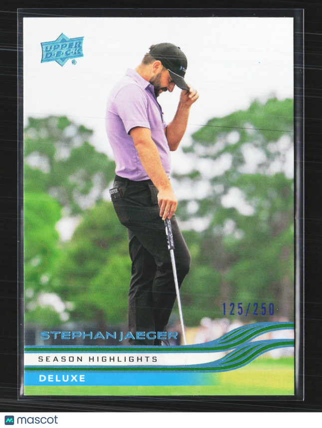 2024 Upper Deck Golf Deluxe Stephan Jaeger #70 125/250