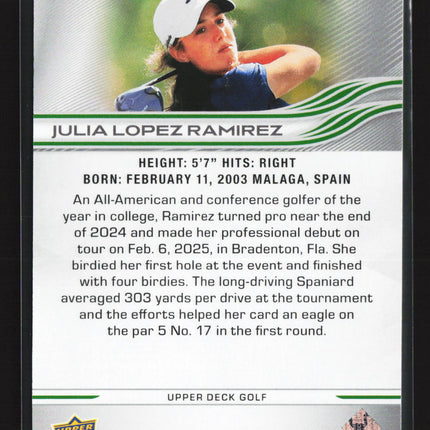 2026 Upper Deck Golf Deluxe Julia Lopez Ramirez #79 082/250
