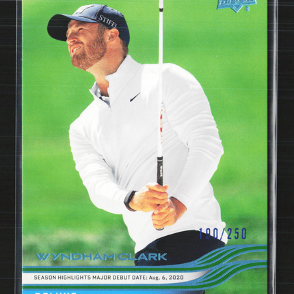 2026 Upper Deck Golf Deluxe Wyndham Clark #73 190/250