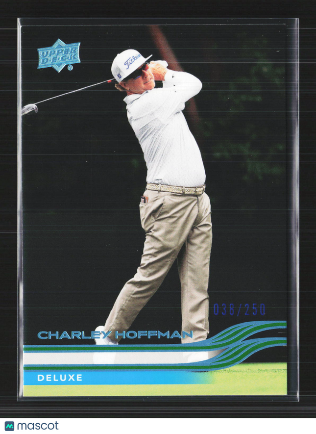 2026 Upper Deck Golf Deluxe Charley Hoffman #22 038/250