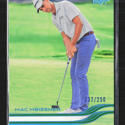 2026 Upper Deck Golf Deluxe Mac Meissner #32 237/250