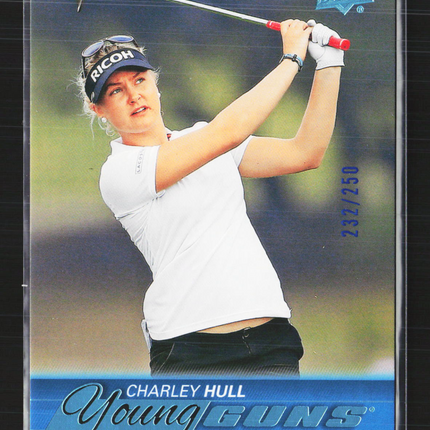 2026 Upper Deck Golf Young Guns Deluxe Charley Hull #135 232/250
