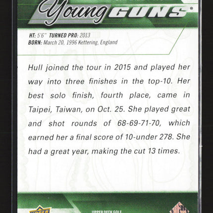 2026 Upper Deck Golf Young Guns Deluxe Charley Hull #135 232/250