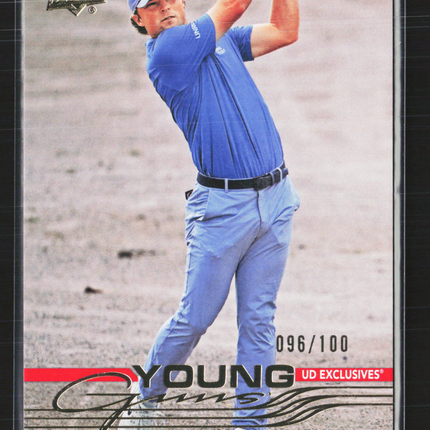2026 Upper Deck Golf Young Guns Frankie Capan III #111 UD Exclusives 096/100