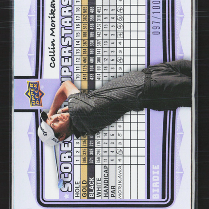 2024 Upper Deck Scorecard Superstars Collin Morikawa #SS-10 Birdie