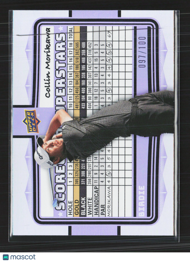 2024 Upper Deck Scorecard Superstars Collin Morikawa #SS-10 Birdie