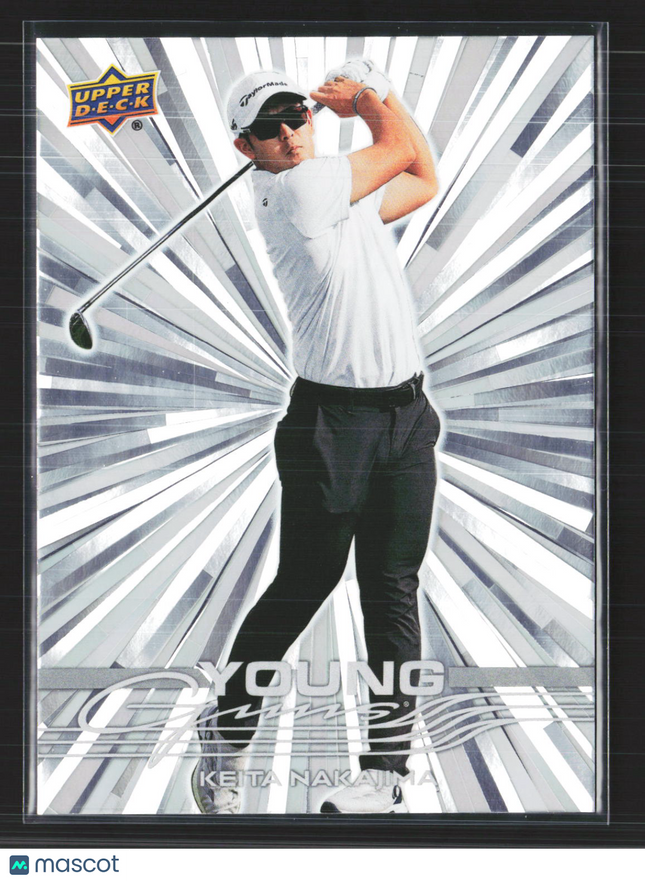 2026 Upper Deck Golf Young Guns Outburst Keita Nakajima #107 Young Guns