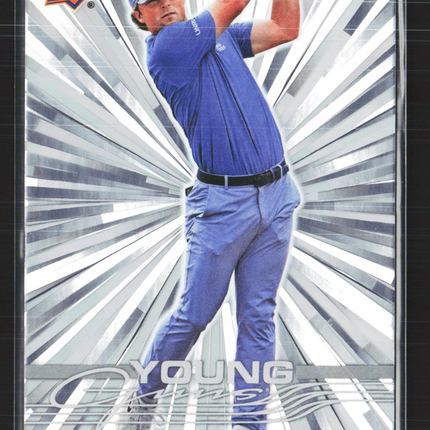 2026 Upper Deck Golf Young Guns Outburst Frankie Capan III #111 Silver