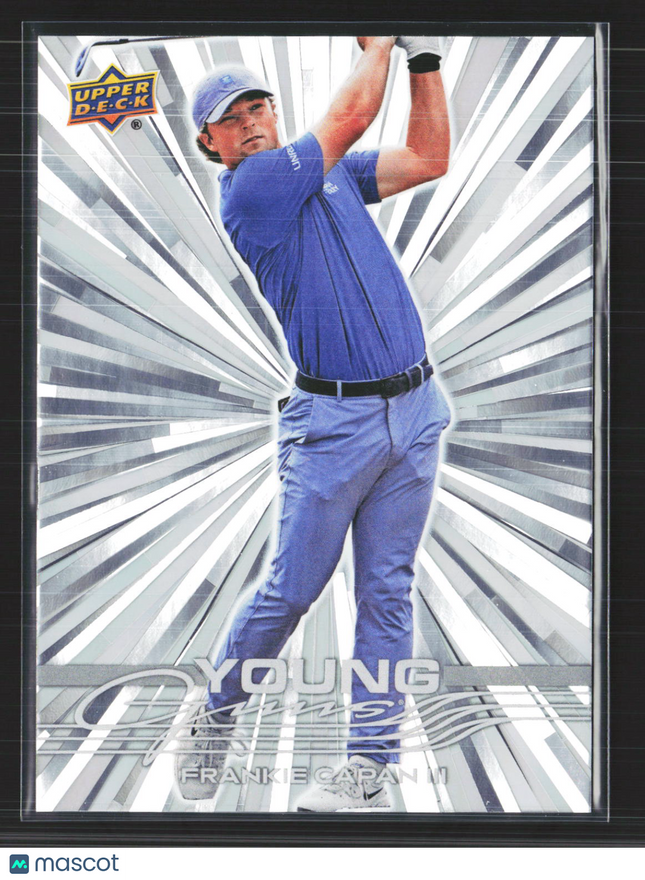 2026 Upper Deck Golf Young Guns Outburst Frankie Capan III #111 Silver