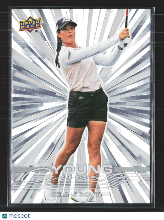 2026 Upper Deck Golf Young Guns Outburst Celine Boutier #112