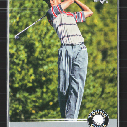 2026 Upper Deck Golf Young Guns Tiger Woods #131