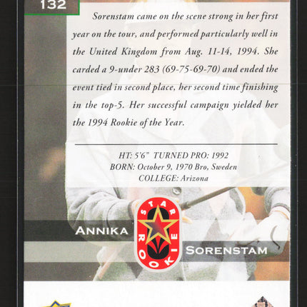 2026 Upper Deck Golf Annika Sorenstam #132