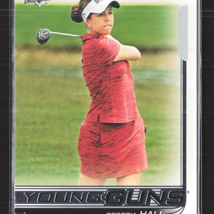 2026 Upper Deck Golf Young Guns Georgia Hall #134