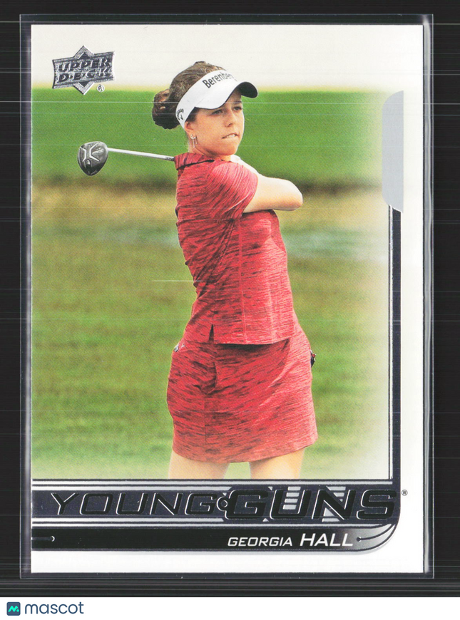 2026 Upper Deck Golf Young Guns Georgia Hall #134