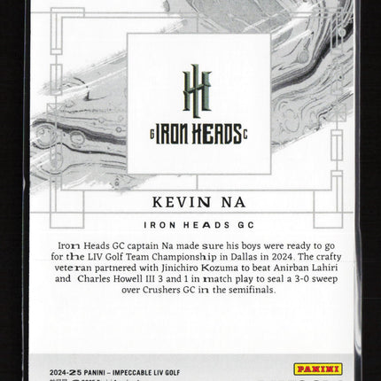 2024 Panini Impeccable LIV Golf Kevin Na #5 /99