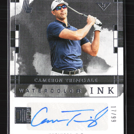 2024 Panini Impeccable LIV Golf Cameron Tringale #WC-CTR 17/99