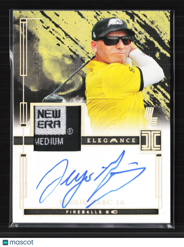 2024 Panini Impeccable LIV Golf Sergio Garcia #EM-SGC New Era Patch 10/10