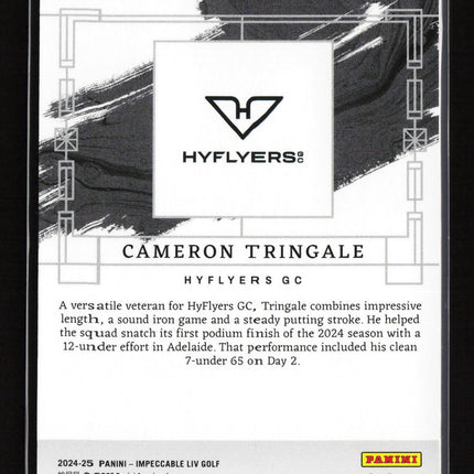 2024 Panini Impeccable LIV Golf Cameron Tringale #15