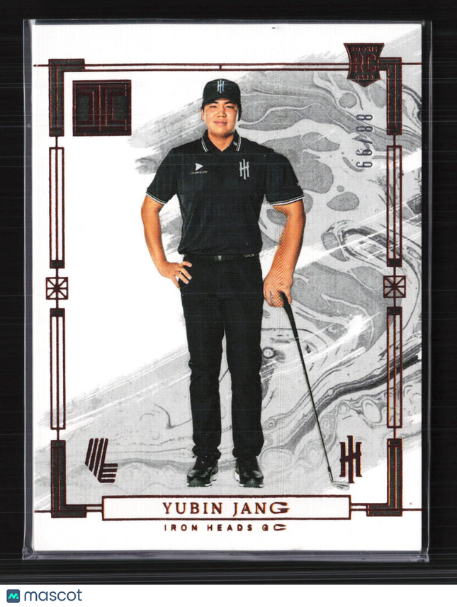 2024 Panini Impeccable LIV Golf Yubin Jang #41 RC 88/99