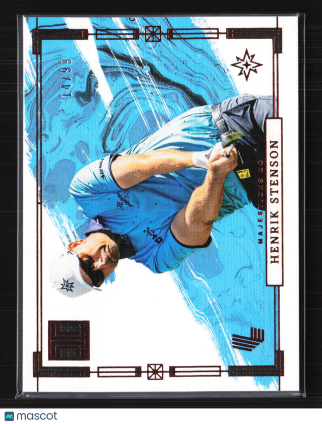 2024 Panini Impeccable LIV Golf Henrik Stenson #85 14/99