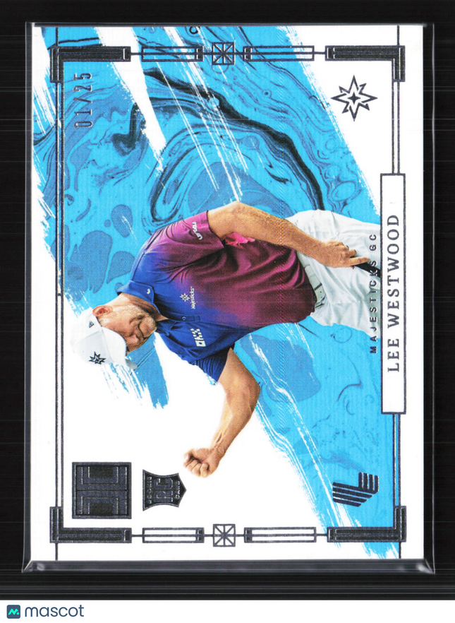2024 Panini Impeccable LIV Golf Lee Westwood #91 01/25