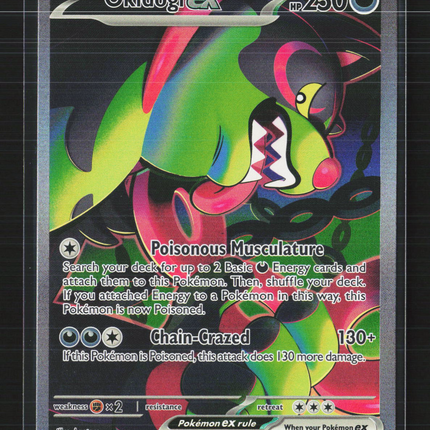 Pokemon 2024 Shrouded Fable Okidogi EX SAR #90/64
