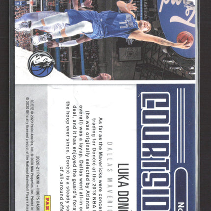 2020 Panini NBA Hoops Courtside Luka Doncic #4 Holo
