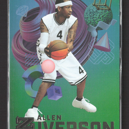 2022 SkyBox Metal Universe Champions Z-Force Allen Iverson #Z-9