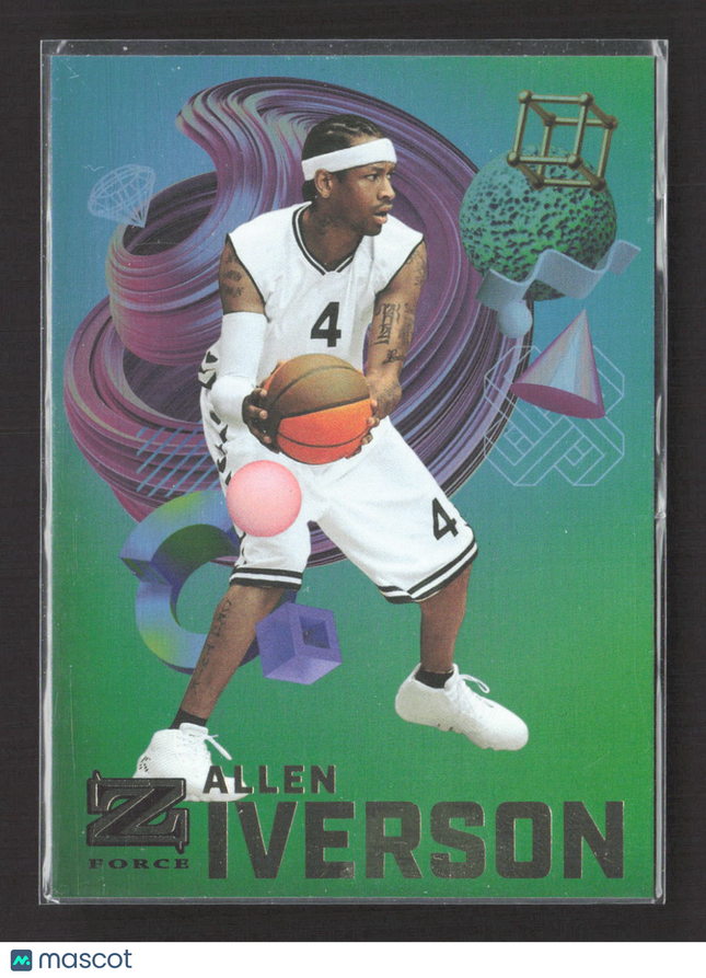 2022 SkyBox Metal Universe Champions Z-Force Allen Iverson #Z-9