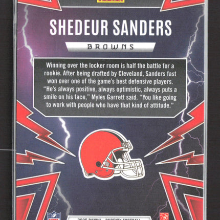 2025 Panini Phoenix Thunderbirds Shedeur Sanders #13 RC