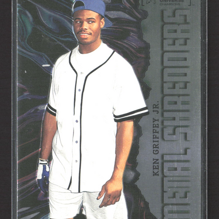 2022 SkyBox Metal Universe Champions Metal Shredders Ken Griffey Jr. #120
